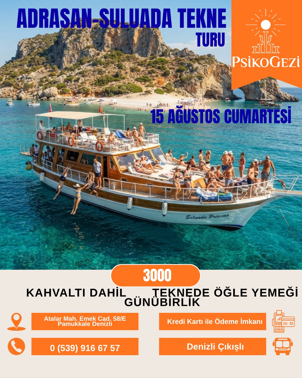 Datça - Marmaris Turu